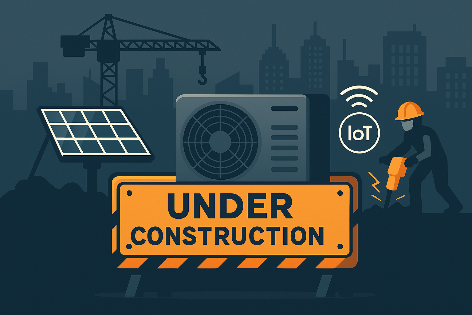 under construction
